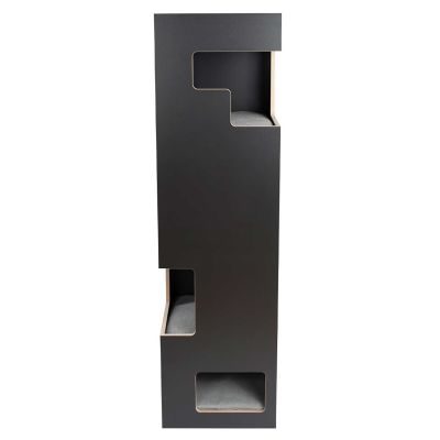 Thumbnail 1: stylecats® Kratzbaum Empire anthrazit schwarz/hellgrau, 180 x 50 cm