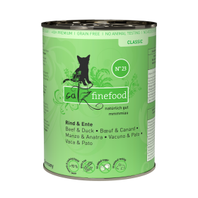 catz finefood® catz finefood® Classic N° 23 - Rind & Ente 400g