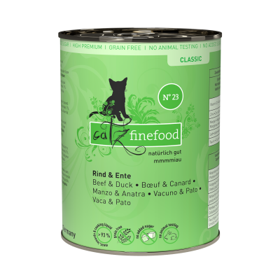 catz finefood® catz finefood® Classic N° 23 - Rind & Ente 400g