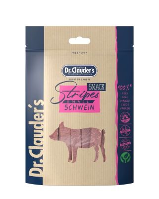 Bild 1 von 1: Dr.Clauder´s Stripes Snack Schwein 80g