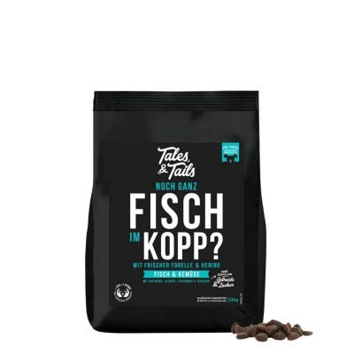 Tales & Tails Noch ganz Fisch im Kopp Softtrockenfutter - 1,5kg