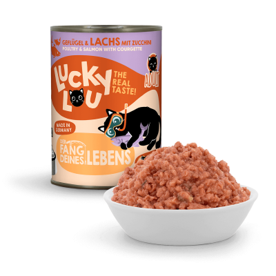 Thumbnail 3: Lucky Lou® Lucky Lou® Lifestage Adult Geflügel & Lachs 400g