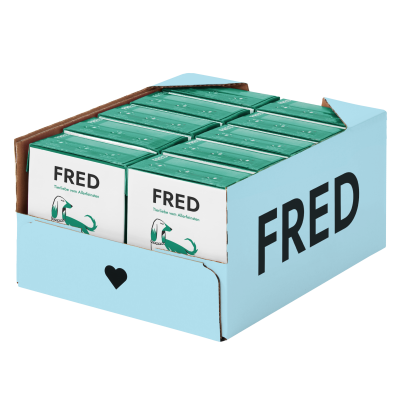 Thumbnail 2: FRED FRED Hundenassfutter Hirsch mit Kartoffeln & Steckrüben 10x390g