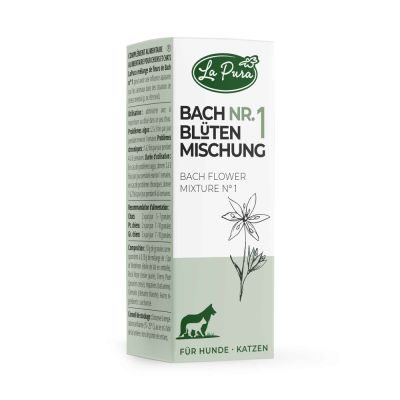 Thumbnail 6: LaPura PetVet - LaPura Bachblüten Nr. 1 - 10 g (ca. 1200 Globuli) - Nahrungsergänzung - Futterergänzung - BARF-Zusatz