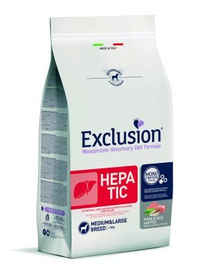 Exclusion Hepatic Schwein, Reis & Erbse Medium & Large 12 kg