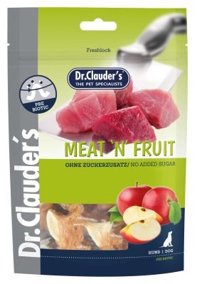 Dr.Clauder´s Meat'n'Fruit Apfel & Hühnchen Snack 80g