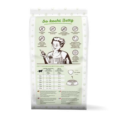 Thumbnail 5: Betty's Landhausküche Betty's Landhausküche für Katzen Trockenfutter Kaninchen pur 1,4 kg