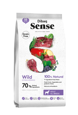 Thumbnail 2: Dibaq Sense Trockenfutter getreidefrei Wild 2kg
