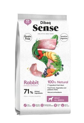 Dibaq Sense Trockenfutter getreidefrei Kaninchen 2kg
