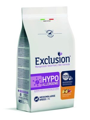 Bild 1 von 1: Exclusion Hypoallergenic Ente & Kartoffel Medium & Large 12 kg