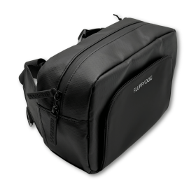 Fluffy Dog Daily Crossbody Bag – vegane Gassitasche mit Fächern, Kotbeutelspender & verstellbarem Gurt