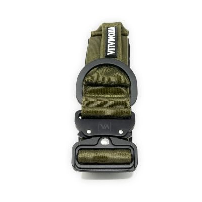 Thumbnail 3: Vitomalia Extreme EditionTaktisches Hundehalsband mit belastbarer Schnalle & Magnet Handgriff - Khaki