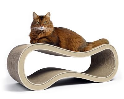 cat-on SINGHA L Design Katzenmöbel, hellbeige (005f)