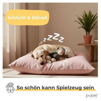 Thumbnail 2: PIUPET Hundespielzeug Affe XXL mit Quietscher | Robustes, langlebiges & reißfestes Baumwollspielzeug für Hunde | Waschbar & ideal für alle Hunde