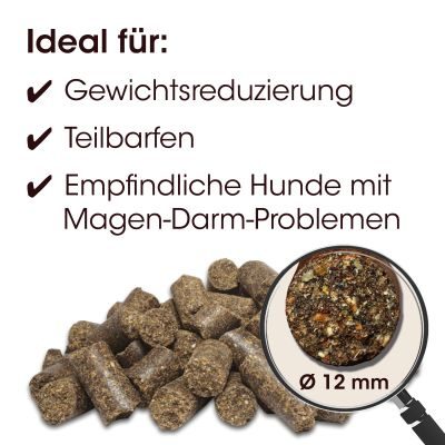 Thumbnail 2: Fit-CROCK® Basic Rind Maxi 3 kg – Natürliches Trockenfutter mit Rind für empfindliche Hunde