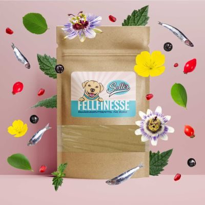 Thumbnail 5: Sollis Fellfinesse Fellpflege für Hunde, für glänzendes Fell, 100 g