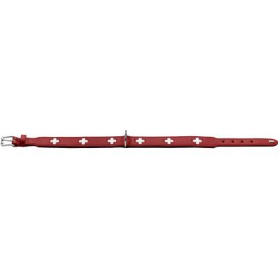 Thumbnail 14: HUNTER Halsband Swiss XL (75), rot/schwarz