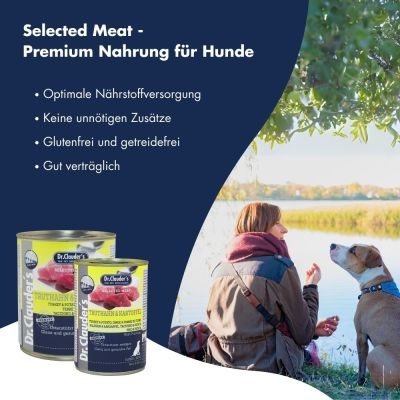 Thumbnail 7: Dr.Clauder’s Selected Meat Truthahn & Kartoffel 800g