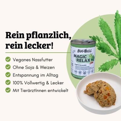 Thumbnail 6: BugBell Veganes Nassfutter Entspannung