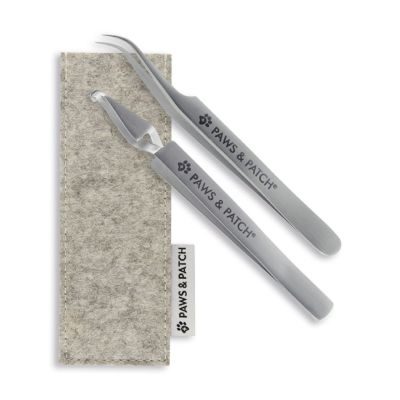 Thumbnail 6: Paws & Patch Zecken-Duo LUCY & SILVY mit Etui für alle Heimtiere Flieder