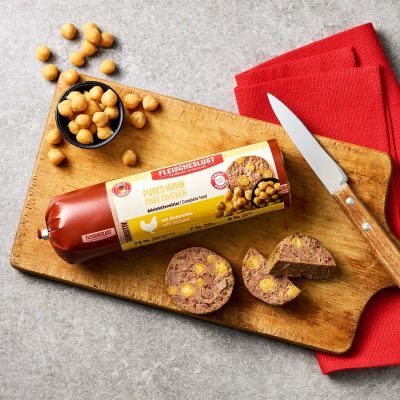 Thumbnail 1: Fleischeslust Pures Huhn mit Kichererbse 15 x 200 g