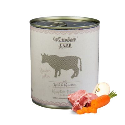 Dr.Clauder’s Dr.Clauder´s B.A.R.F. Komplett Menue Rinderteller 800g