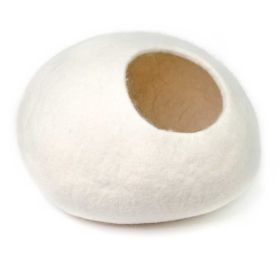 stylecats® Katzenhöhle Homy Ø 42 cm, weiß