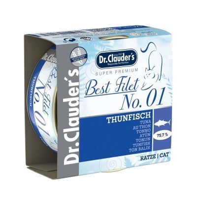 Dr.Clauder´s Best Filet No. 01 Thunfisch 70g