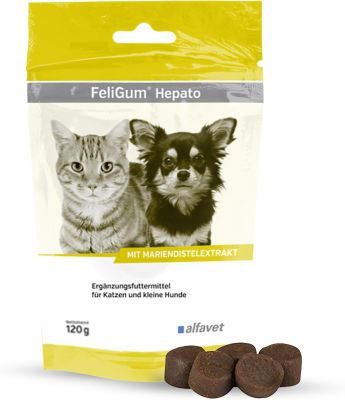 alfavet FeliGum Hepato 120 g