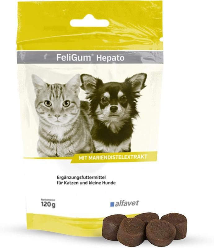 alfavet FeliGum Hepato 120 g
