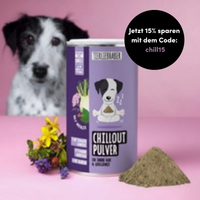 Thumbnail 7: Tierliebhaber Chillout Pulver für Hunde - Natürliche Beruhigungshilfe.Bei Unruhe, Nervosität & Angst