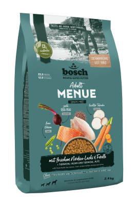 bosch Tiernahrung MENUE Adult mit Nordsee Lachs