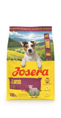Thumbnail 1: Josera Mini Adult Lamb, Trockenfutter für kleine, ausgewachsene Hunde mit Lamm 3x3kg