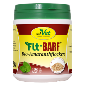 Fit-BARF® Bio-Amaranthflocken 400 g – Getreidefreie Energiequelle für Hunde