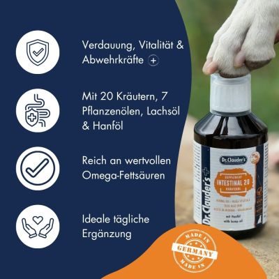 Thumbnail 1: Dr.Clauder’s Intestinal 20 Kräuteröl 250ml