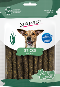Dokas Sticks mit Alge (100% pflanzlich) 6x 105g Multipack