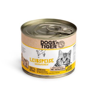 Thumbnail 2: Dogs'n Tiger Adult Katzenfutter, Nassfutter, Getreidefrei, Mixpaket Top of the tops! Tiger, Thunfisch, Lachs, Shrimps & Huhn, 15 tlg.- Set