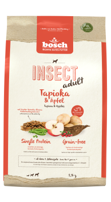 bosch Tiernahrung HPC Insect Adult Tapioka & Äpfel