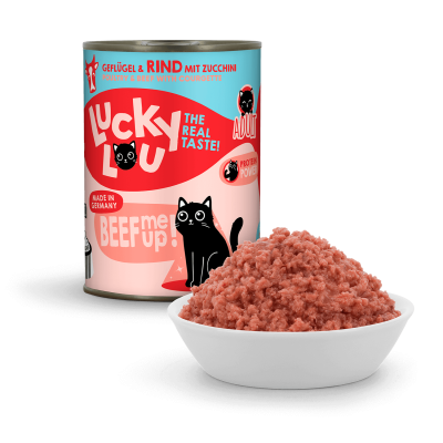 Thumbnail 1: Lucky Lou® Lucky Lou® Lifestage Adult Geflügel & Rind 400g