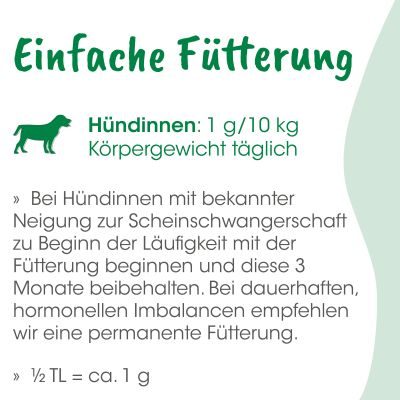 Thumbnail 5: cdVet ZyklusRegulat 120 g – Unterstützung für Hündinnen im hormonellen Ungleichgewicht