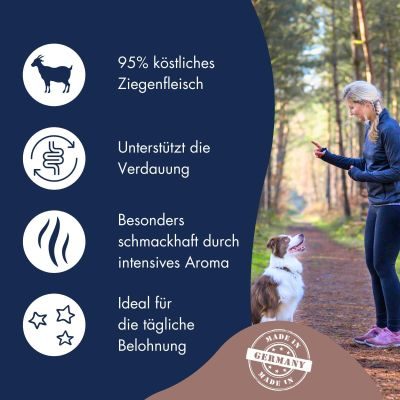 Thumbnail 3: Dr.Clauder´s Dr.Clauders Trainee Snack Ziege 80g