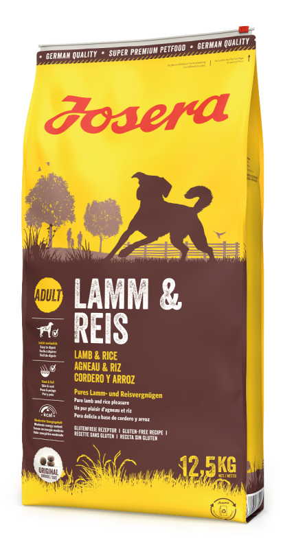 Josera Lamm & Reis – Trockenfutter sensible Hunde – 12,5kg