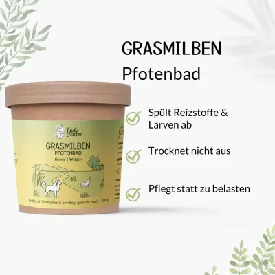 Thumbnail 3: Yuki cares Pfotenbad Grasmilben