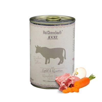 Thumbnail 1: Dr.Clauder’s Dr.Clauder´s B.A.R.F. Komplett Menue Rinderteller 400g