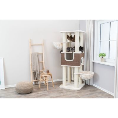 Thumbnail 4: TRIXIE Kratzbaum XXL Humberto für große Katzen, Creme / Dunkelbraun, 174 cm