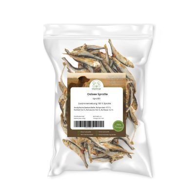 Thumbnail 2: kauartikel.com Ostsee-Sprotte - Hunde-Kauartikel - Hunde-Snack - Kausnack - Fisch-Leckerli