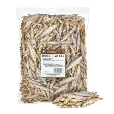 Kaureks Natur Hundeleckerlies Omena Süßwasserfisch 800g