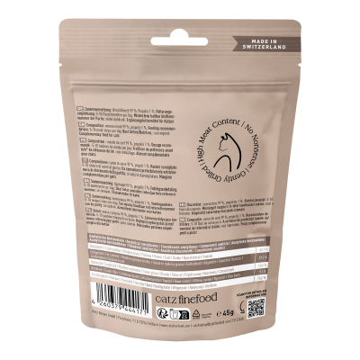 Thumbnail 2: catz finefood® catz finefood® MEATZ HIRSCH 45g