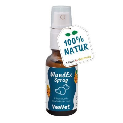 cdVet VeaVet WundEx Spray 20 ml – Natürliche Pflege für empfindliche & beanspruchte Haut