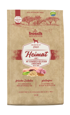 Bild 1 von 1: bosch Tiernahrung Heimat S-H Landschwein – glutenfreies Hundefutter – 1kg